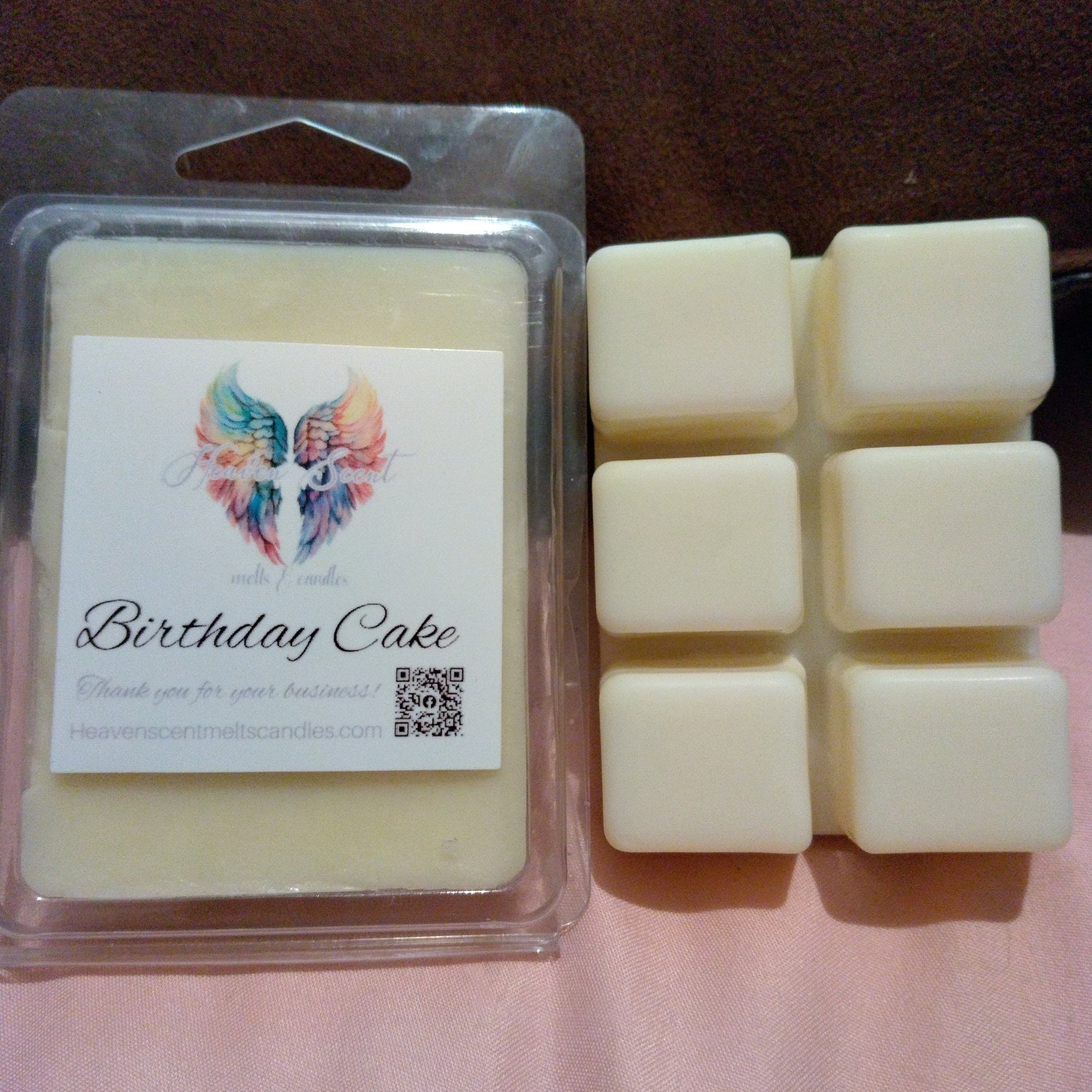 Vanilla Birthday Cake Wax Melt Fragrance - Indulgent Homemade Scent