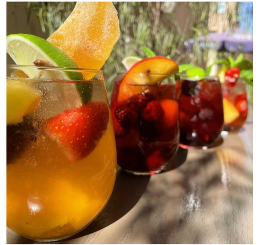 Sparkling sangria