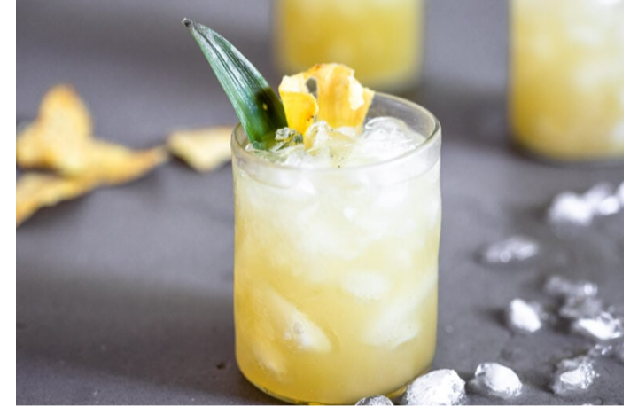 Vanilla pineapple margarita